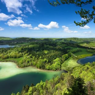 Belvédère des 4 Lacs au printemps