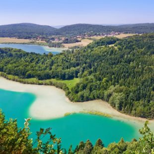 Vue panoramique du le belvédère des 4 lacs