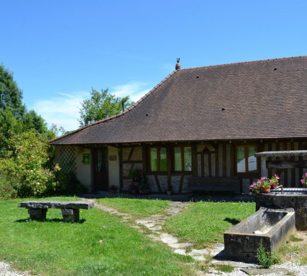 Détail d’une maison bressane © Jura Tourisme
