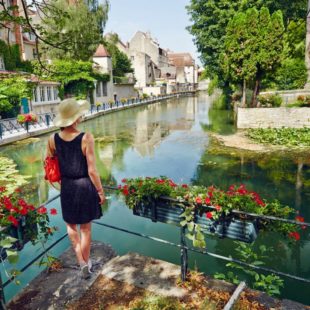 Canal des Tanneurs à Dole