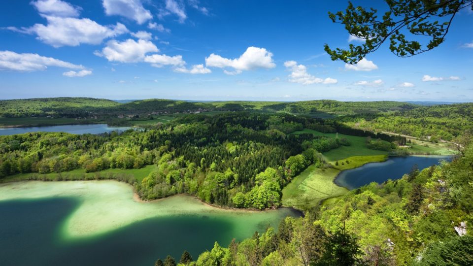 Belvédère des 4 Lacs au printemps