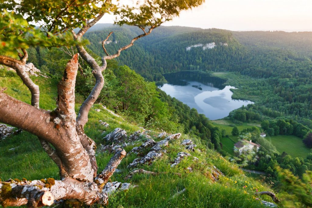Lac de Bonlieu © Stéphane Godin/Jura Tourisme