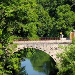 Pont sur l'Ain à Champagnole