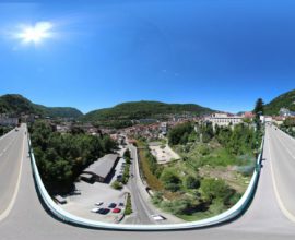 Vue 360° de Saint-Claude, capitale de la pipe et du diamant