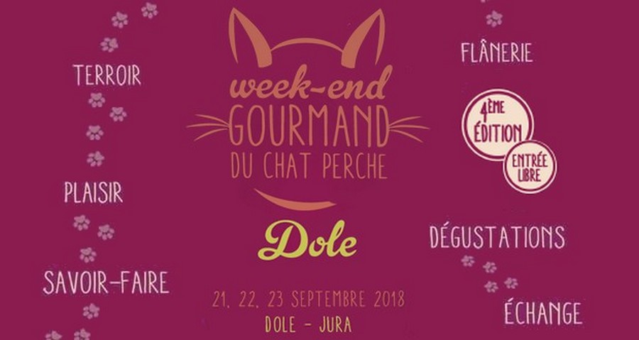 Affiche Week-end Gourmand du Chat Perché