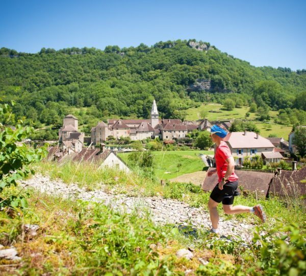 Trail à Baume-les-Messieurs