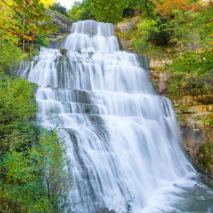 Les cascades du Hérisson