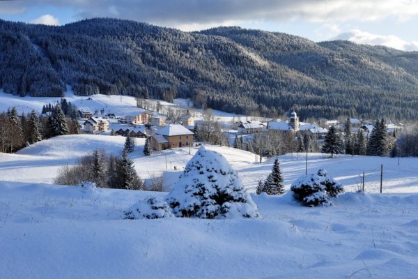 Le Jura en hiver Morez 