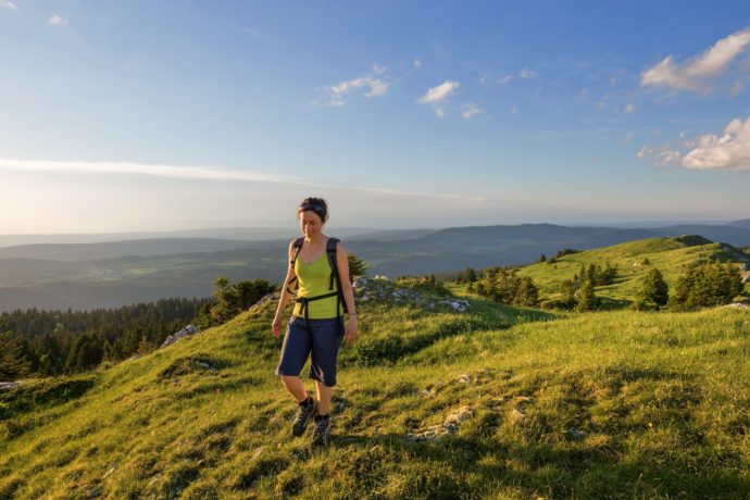 Randonnée pédestre dans le Haut-Jura