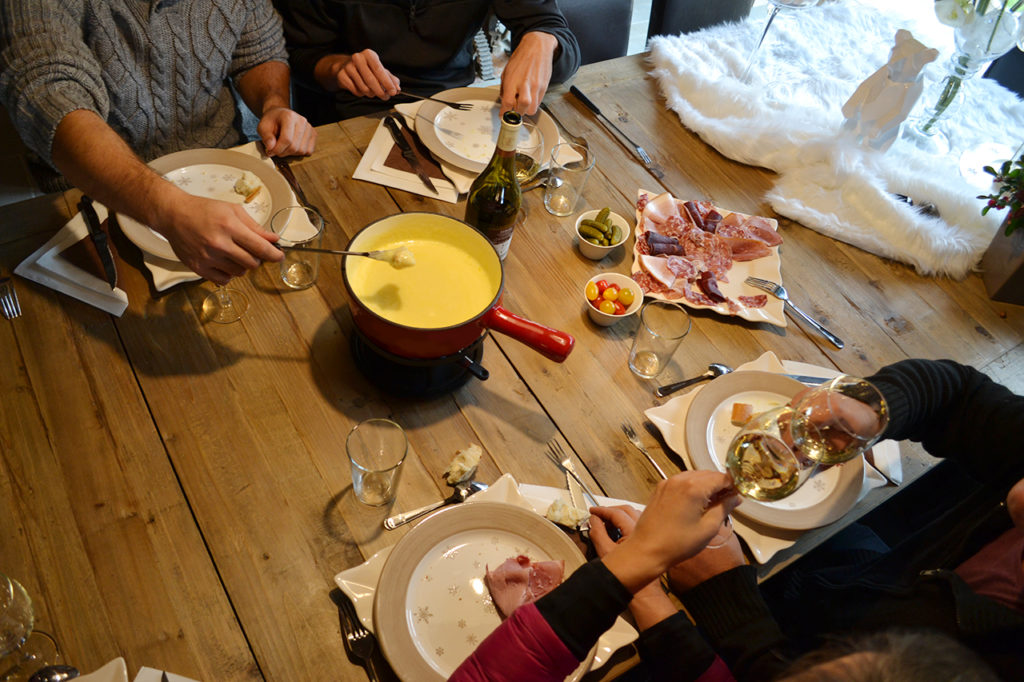 Fondue au Comté © Jura Tourisme
