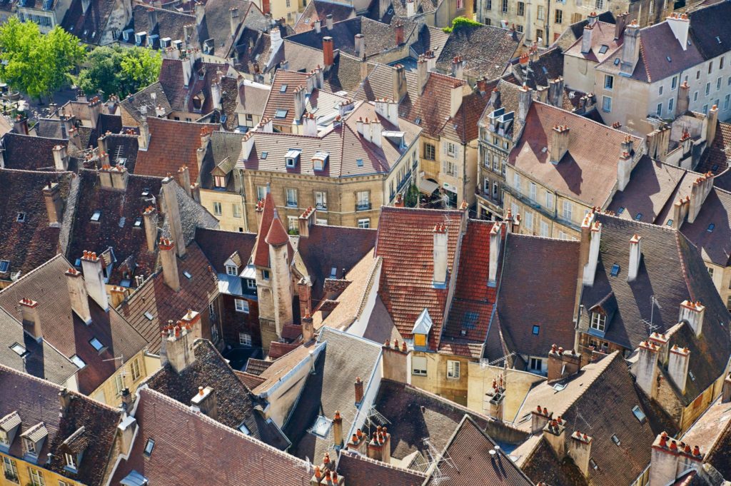 Balade à Dole - Vue depuis le Clocher de la Collégiale © Maxime Coquard/Jura Tourisme