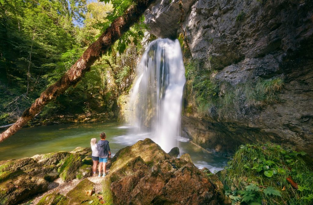 Cascade des Combes © Maxime Coquard/Jura Tourisme