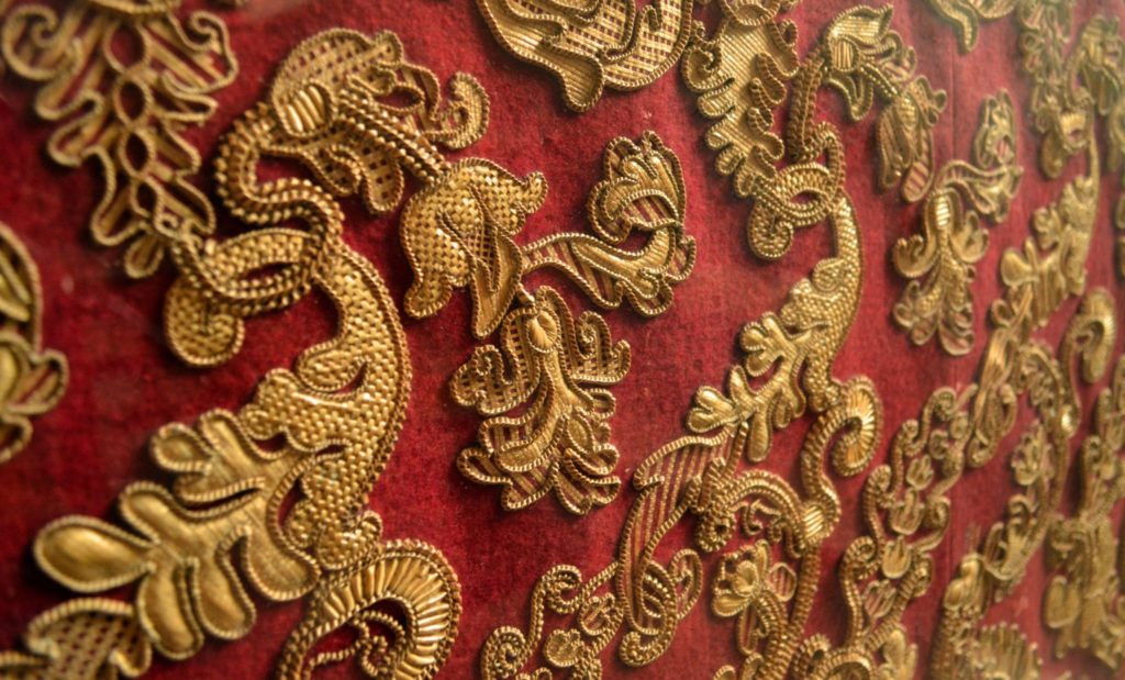 Broderie à orfroi de la Collégiale de Nozeroy © Jura Tourisme