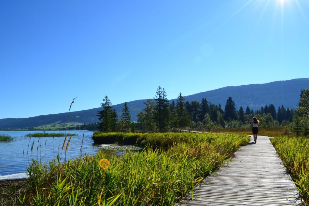 Lac et tourbière des Rousses © Jura Tourisme