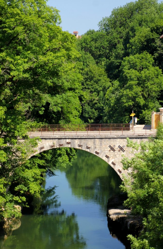 Pont sur l'Ain à Champagnole © Jura Tourisme 