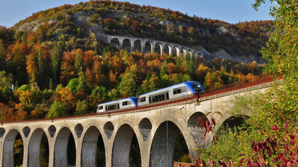 Ligne des Hirondelles à Morez