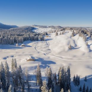 Vue des Hautes Combes en drone