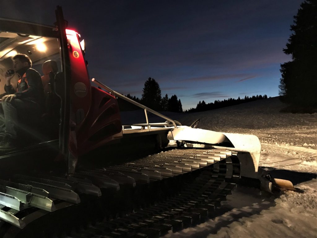 Dameur sur le massif franco-suisse de la Dôle © Jura Tourisme