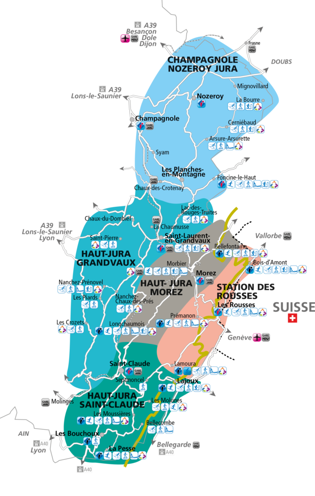 massif du jura ski