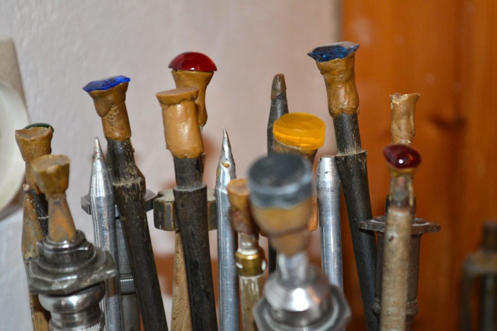 Outils du lapidaire © Jura Tourisme