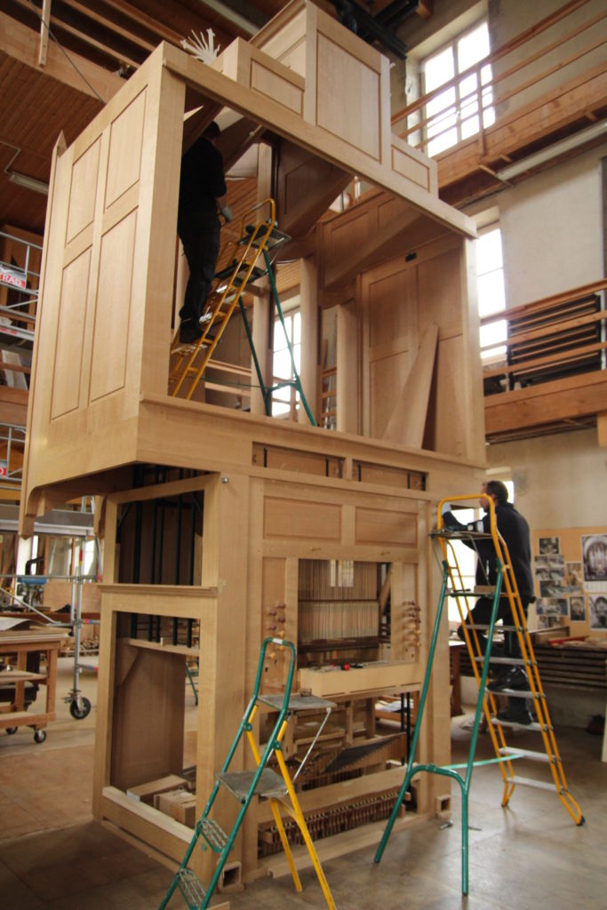 Facteur d'orgue Bernard Aubertin © Jura Nord