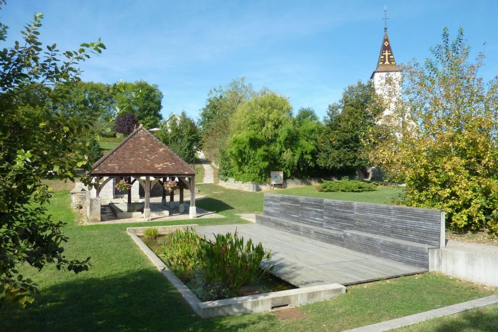 Lavoir Fontenotte à Sermange © Jura Nord