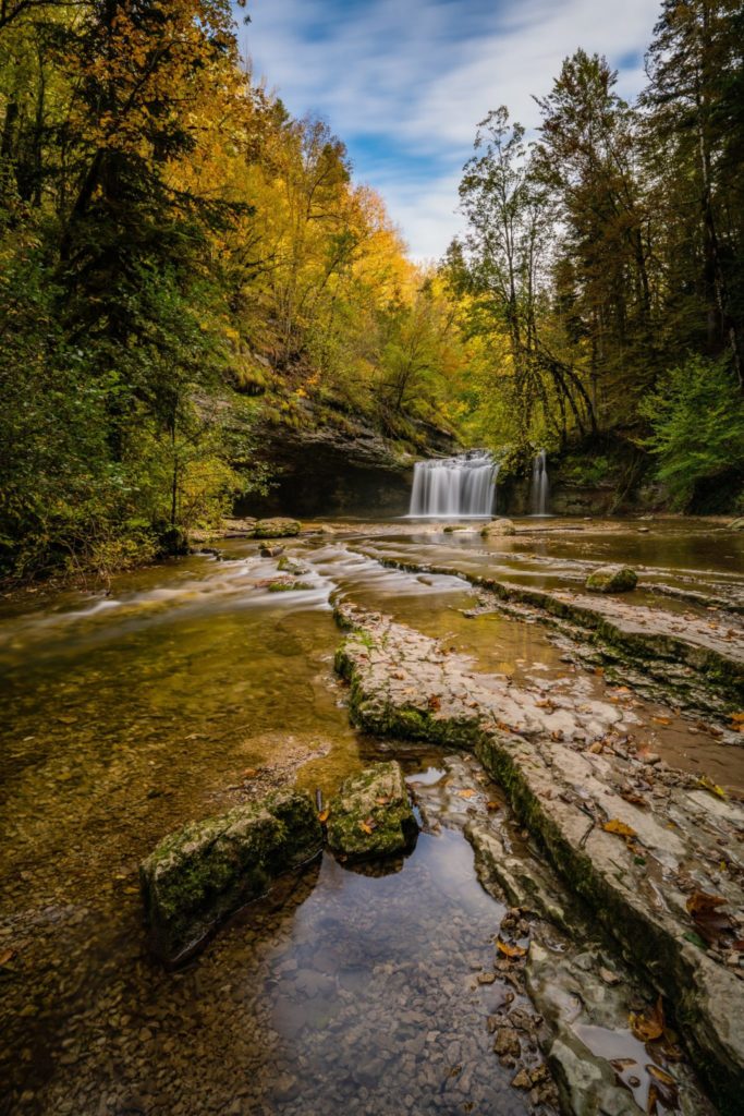 Cascades du Hérisson © Quentin Danel / Office de Tourisme Pays des Lacs et Petite Montagne
