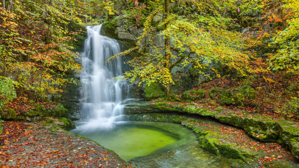 Cascade de la Rixouse © Stéphane Godin / Jura Tourisme