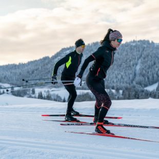 Ski de fond à la Station des Rousses © Benjamin Becker/Jura Tourisme