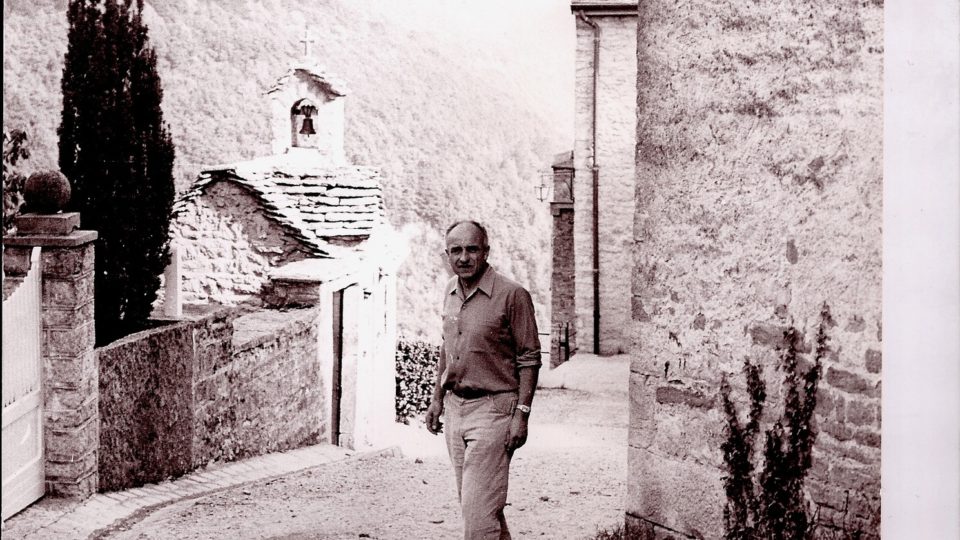 Bernard Clavel à Château-Chalon © Association Lireclavel