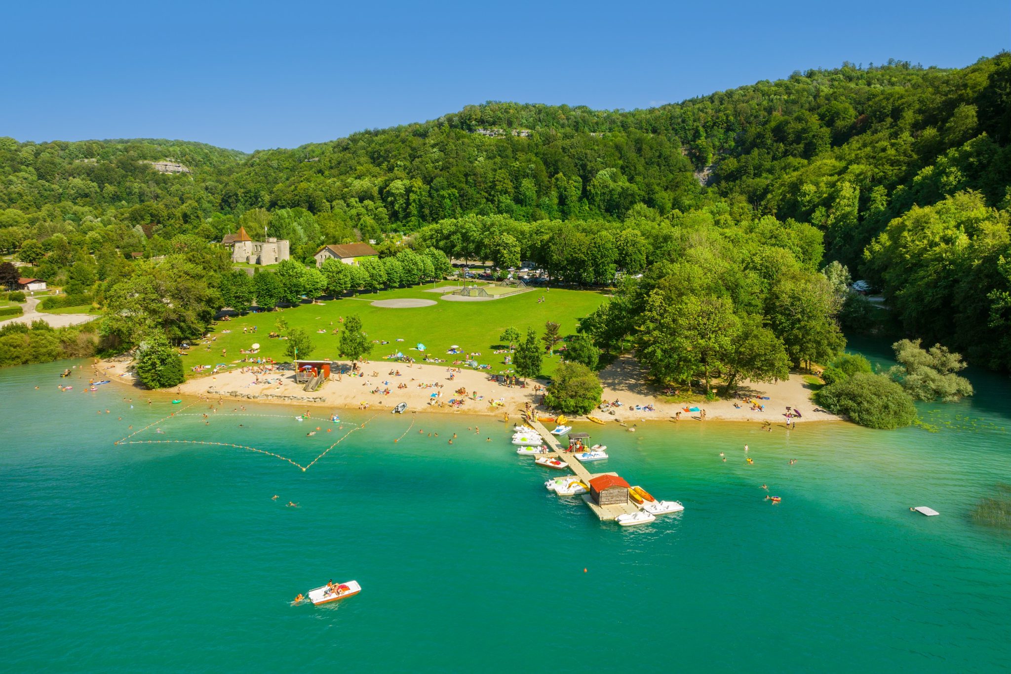 Lac De Chalain Dans Le Jura Baignade Et Activit s Jura Tourisme Lac De Chalain Dans Le Jura Baignade Et Activit s Jura Tourisme