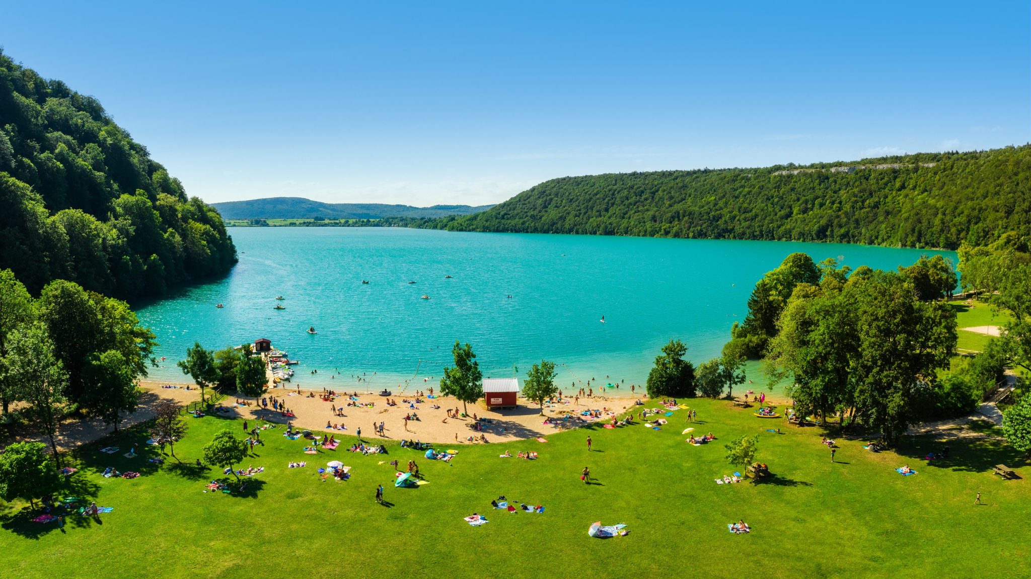 Lac De Chalain Dans Le Jura Baignade Et Activit s Jura Tourisme Lac De Chalain Dans Le Jura Baignade Et Activit s Jura Tourisme