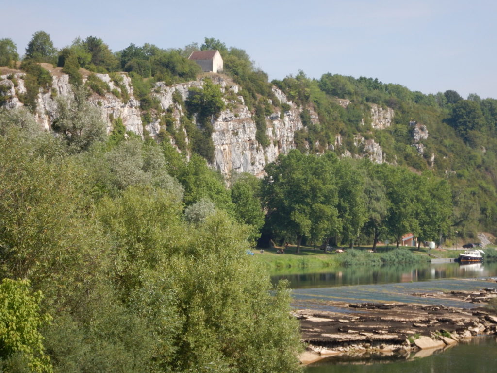 Falaise de Rochefort sur Nenon © Conseil départemental du Jura