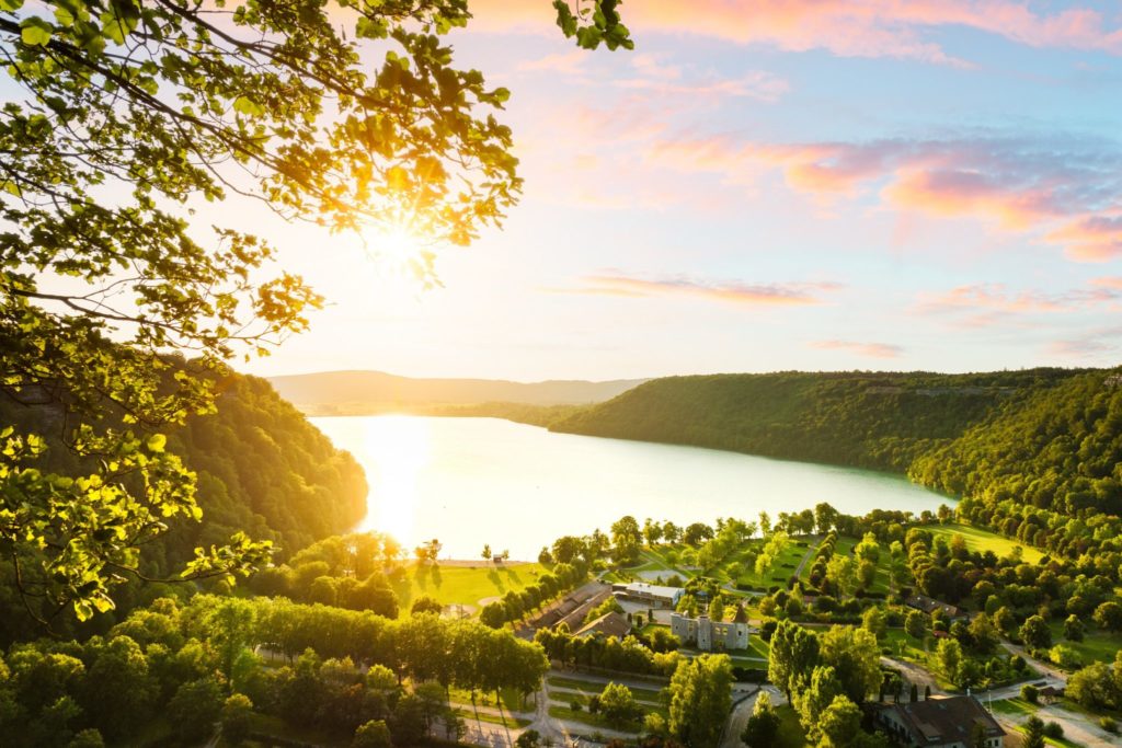 Lac de Chalain © www.stephane-godin.com/Jura Tourisme