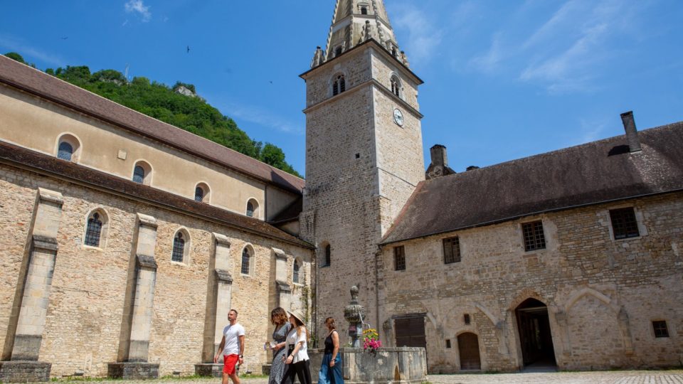 Abbaye de Baume-les-Messieurs © Salomé Robin/Jura Tourisme