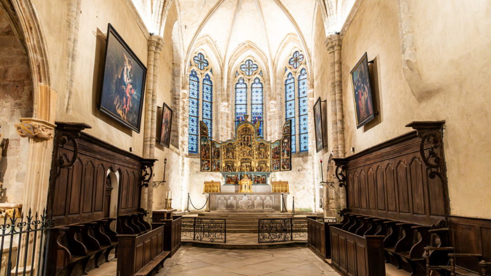Retable de l'Abbaye de Baume-les-Messieurs © Benjamin Becker/Jura Tourisme