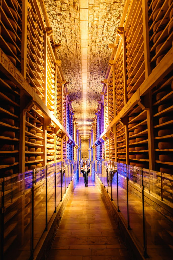 Caves d'affinage du Fort des Rousses © Withaxie / Jura Tourisme 