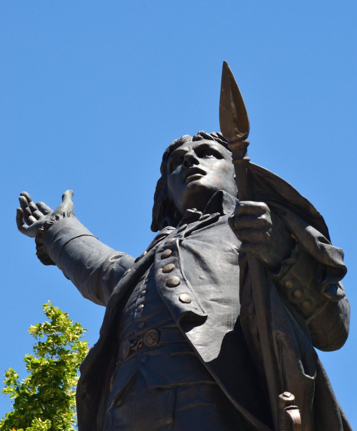 Statue de Rouget de Lisle à Lons-le-Saunier