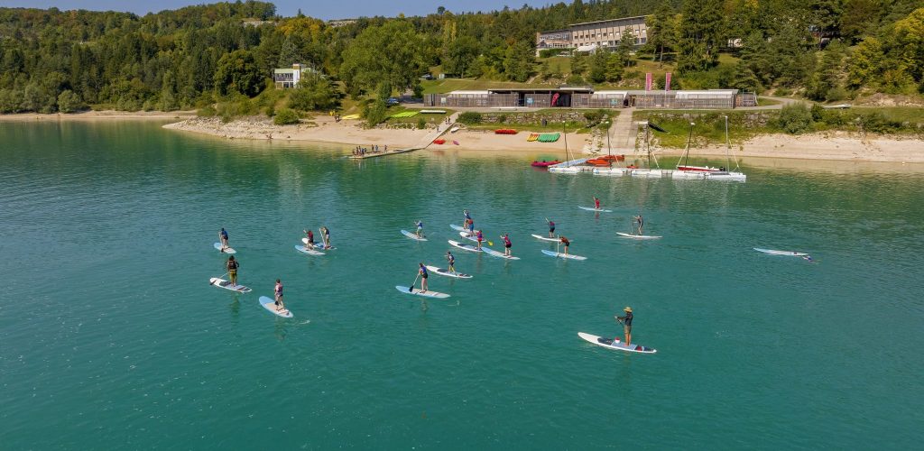 Centre sportif de Bellecin © Updrone / Terre d'émeraude