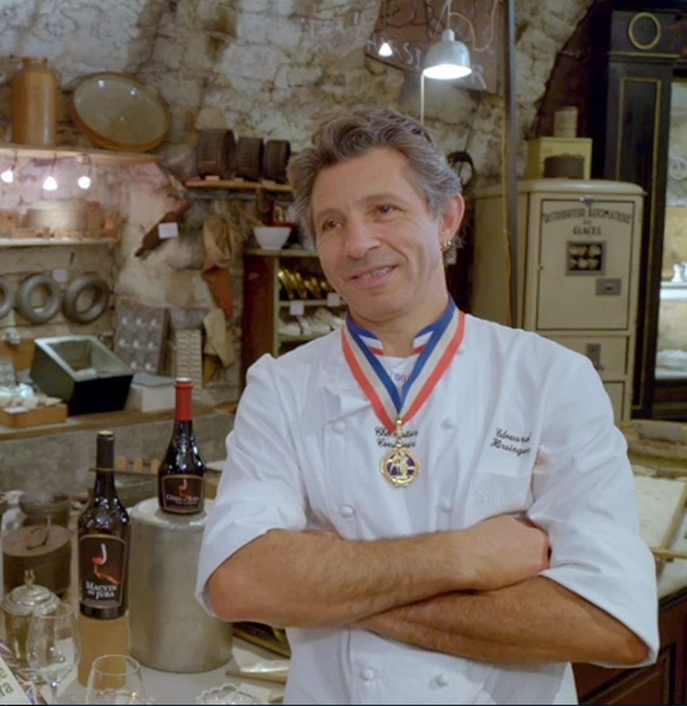 hirsinger Edouard Hirsinger, chocolatier Meilleur Ouvrier de France © Jura Tourisme