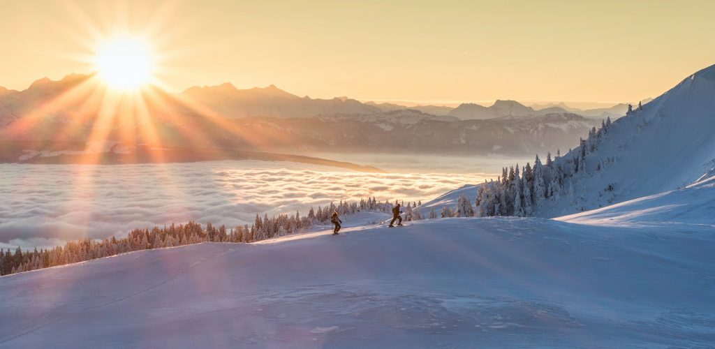 Ski de Randonnée sur la Dôle © Nicolas Gascard/Jura Tourisme