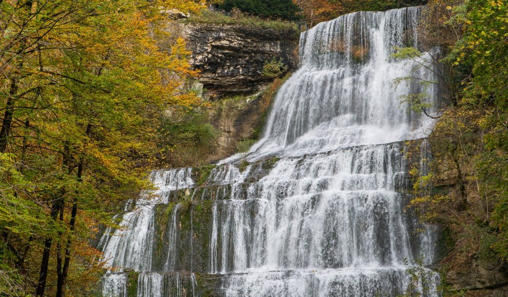 Cascades du Hérisson - L'éventail
© Salomé Robin/Jura Tourisme