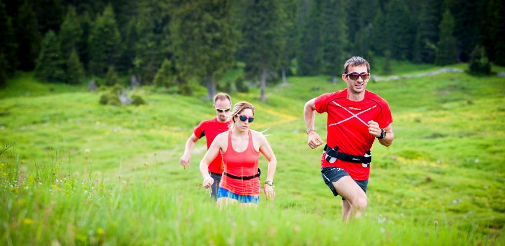 Trail sur la Station des Rousses © Benjamin Becker/Jura Tourisme
