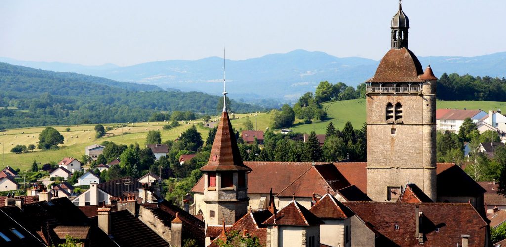 Vue sur Orgelet © Aline Dalloz/Jura Tourisme