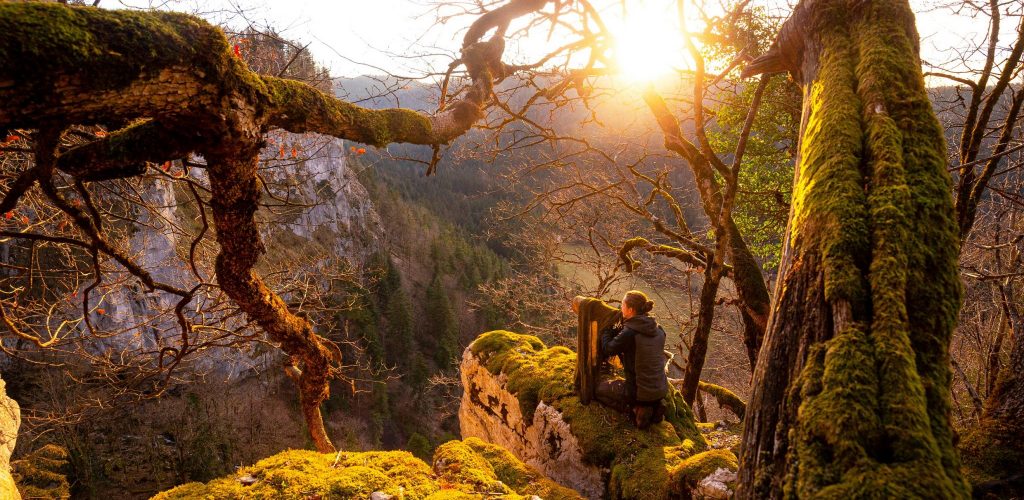 Guillaume François, photographe naturaliste à Menétru-le-Vignoble © Guillaume François/Jura Tourisme