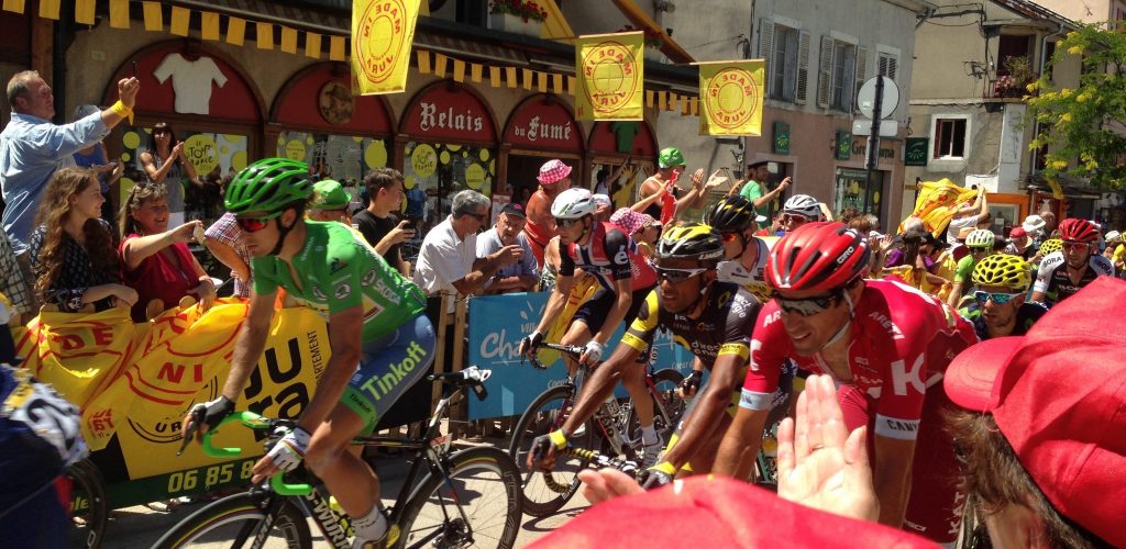Passage du Tour de France  dans le Jura © Jura Tourisme
