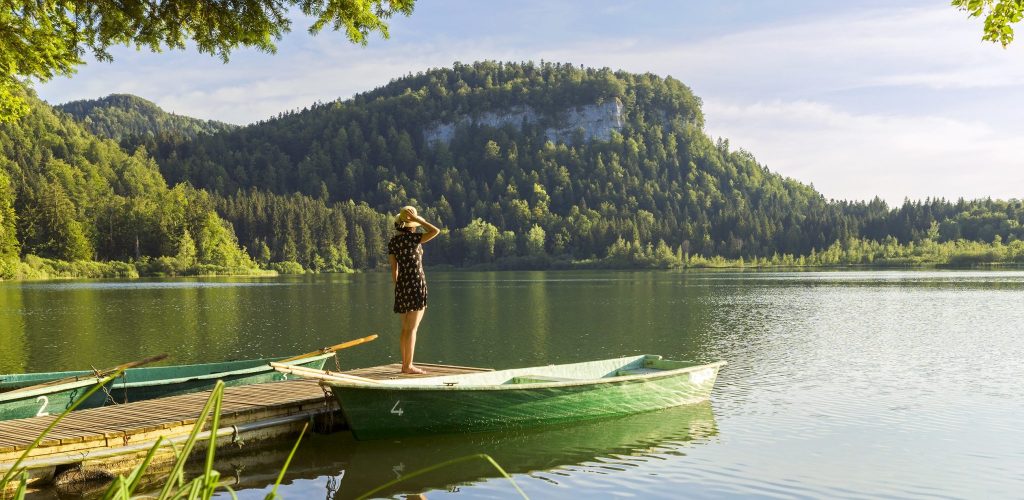 Lac de Bonlieu © Stéphane Godin/Jura Tourisme