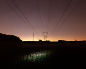 « North by Northwest », Impression photographique sur Dibond