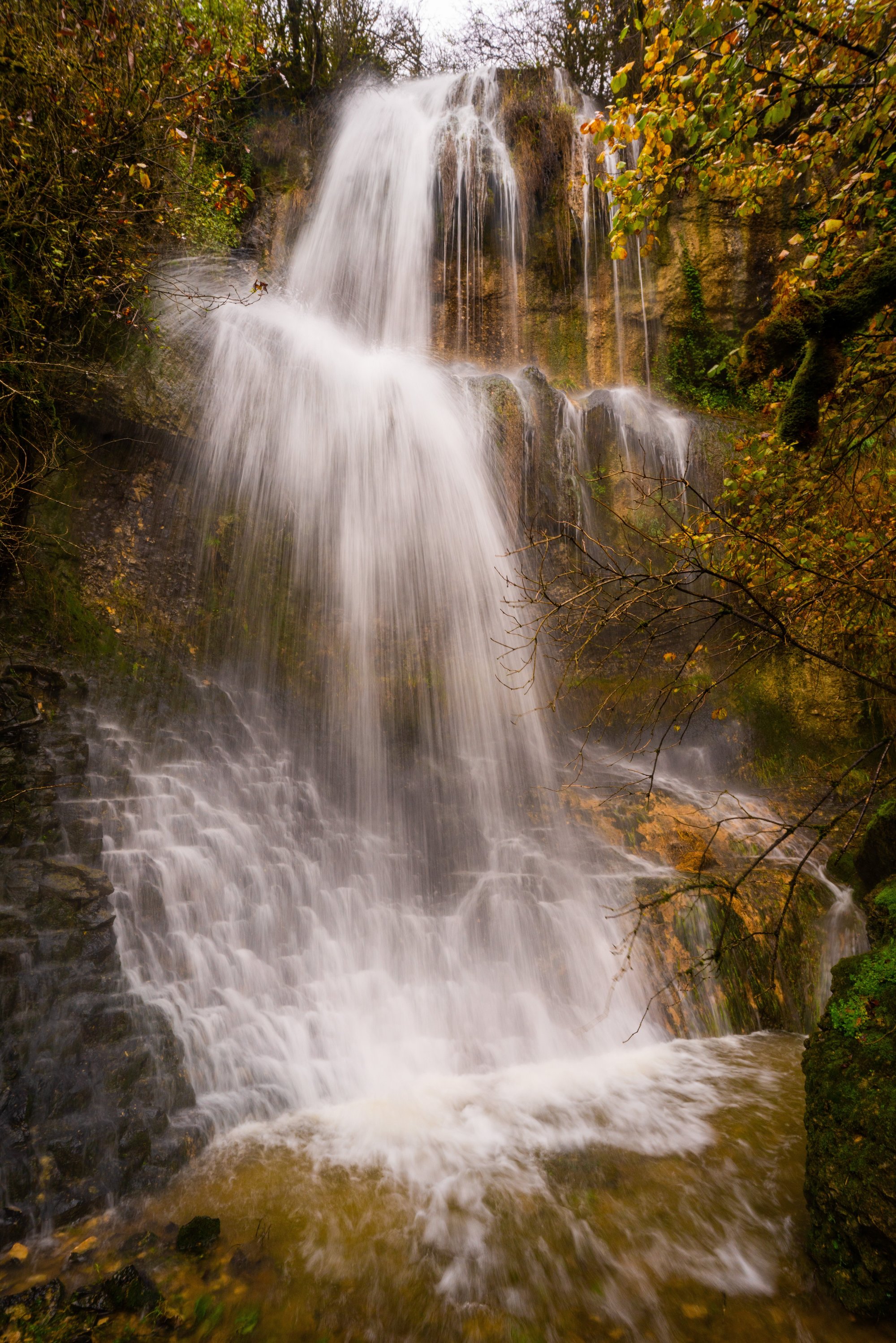 Cascade de Saint Hymetière à SAINTHYMETIERESURVALOUSE Jura Tourisme