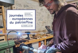 L’atelier d’un tourneur sur bois